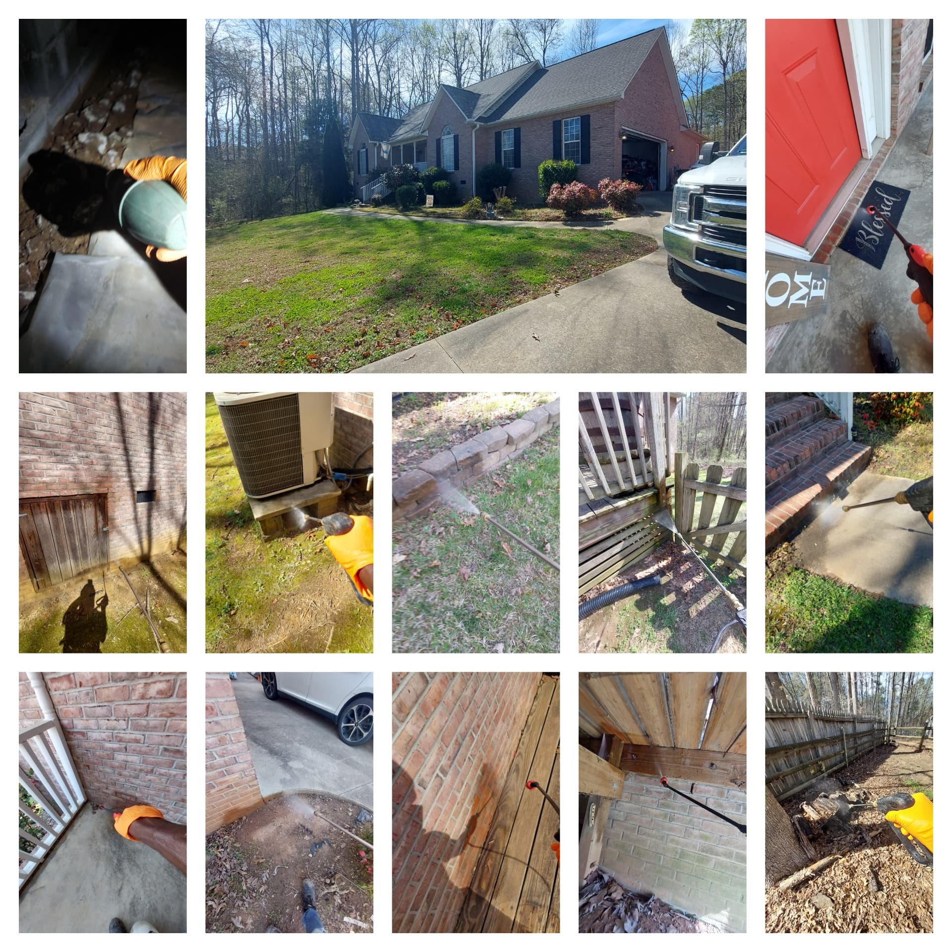 Rowan County home exterior service day